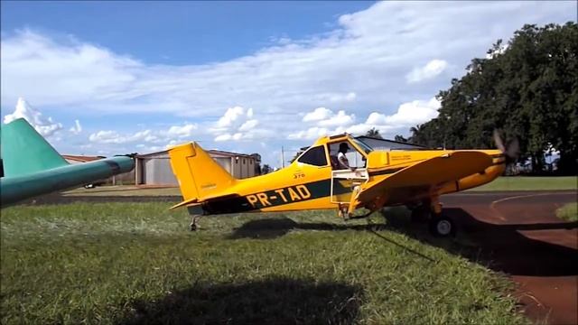 Teste de motor - Piper Pawnee Brave - PR-TAD смотреть онлайн
