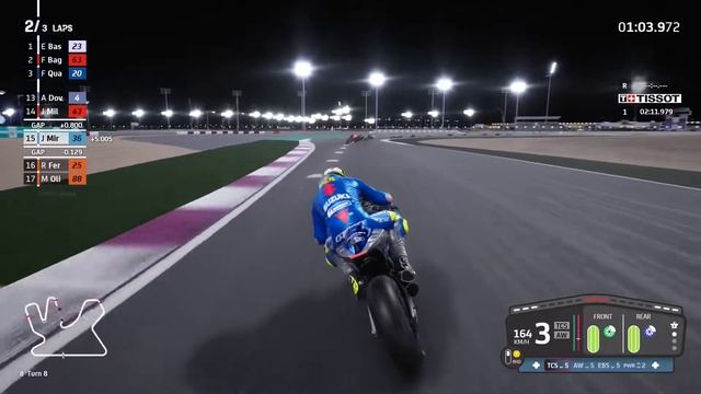 LOSAIL INTERNATIONAL CIRCUIT | SUZUKI GSX RR | MotoGP 22 Gameplay #1 смотреть онлайн