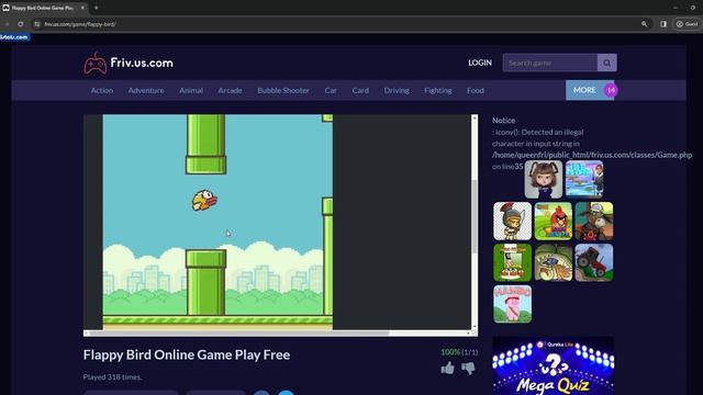 Flappy Bird Online Game Play Free On Friv Google Chrome 2023 11 08 00 02 26 смотреть онлайн