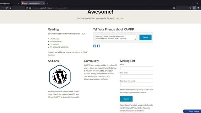 Download XAMPP Mozilla Firefox 2022 05 09 08 07 00 смотреть онлайн
