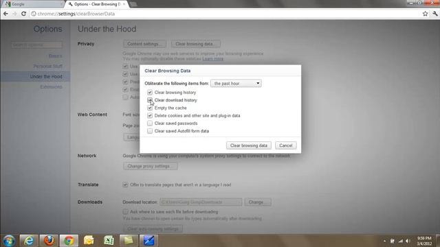 Clearing Browser Cache in Google Chrome смотреть онлайн
