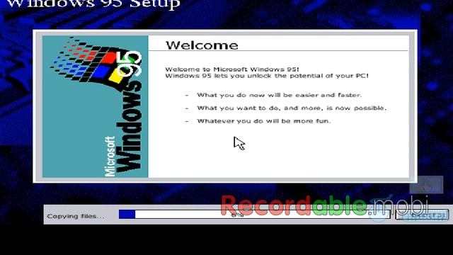 Установка Windows 95 смотреть онлайн