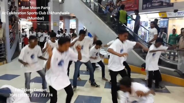 Flash Mob-Blue Moon Party | 31 Dec 2014 | Party at Celebrations Club Mumbai | Dj Rink & DJ Ziya смотреть онлайн