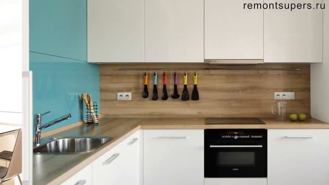 Кухонный фартук  все виды за 5 минут