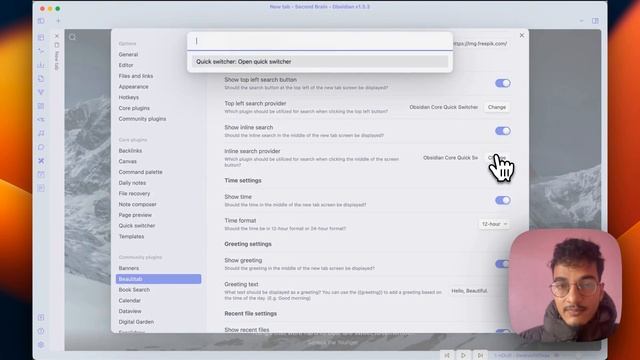 BeautiTab: Create a Beautiful New Tab Page in Obsidian смотреть онлайн