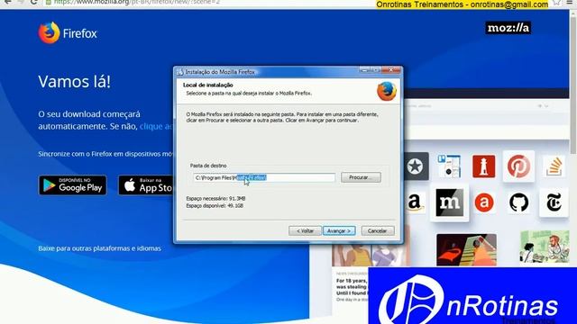 Como fazer download e instalar o Mozilla Firefox 5.2.6. смотреть онлайн