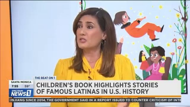 Spectrum 1 Interview about new Bilingual Book "Be Bold Be Brave: 11 Latinas who made U.S. History" смотреть онлайн
