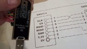 #93C56 93C56 прошивка программатором CH341A (схема подключения)