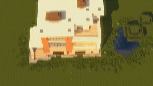MINECRAFT ПОСТРОЙКИ ОБЗОР НА КРАСИВЫЙ КАМЕННЫЙ ДОМ смотреть онлайн