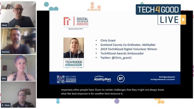 Tech4Good Live: 28 May 2020 смотреть онлайн