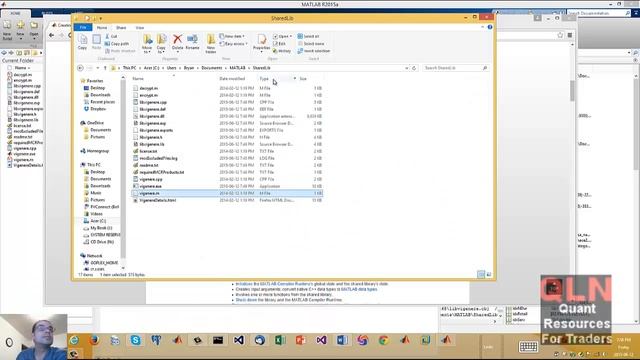 Creating CPP shared library from Matlab for Linux or Windows смотреть онлайн