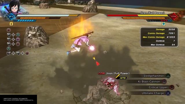 Dragon Ball Xenoverse 2 Combo part 2 : Brave Sword Attack смотреть онлайн
