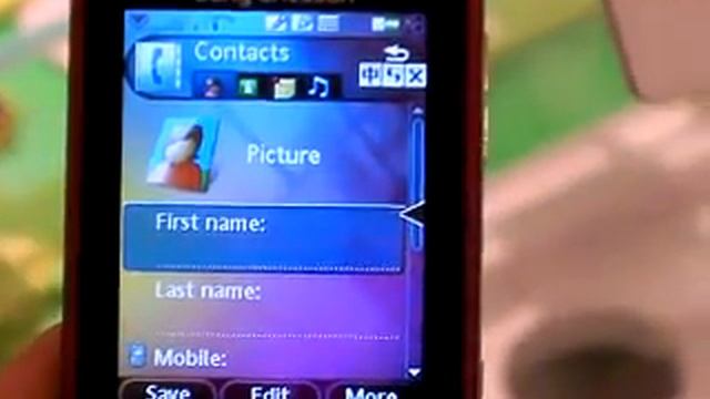 Interface sur Sony Ericsson G900 sous UIQ смотреть онлайн