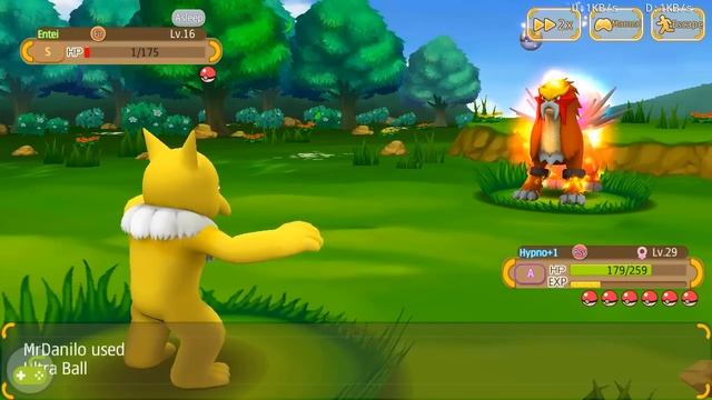 Monster Park (Pokemon Remake) - Catching Entei смотреть онлайн
