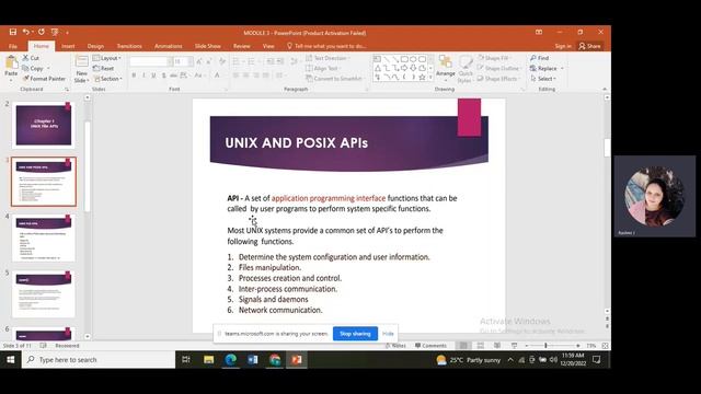 UNIX - FILE API's смотреть онлайн