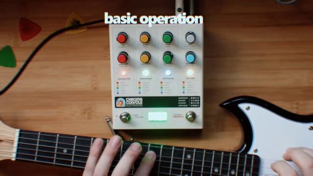 Hologram Electronics Chroma Console Short Film Multi Effect Pedal