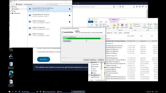 Anaconda install on windows смотреть онлайн
