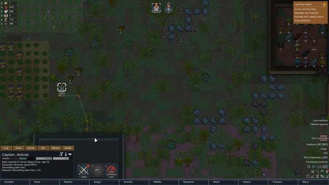 Rimworld Ep5 - Defend the doors, Red Alert! смотреть онлайн