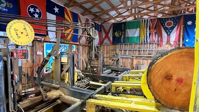 Changing The Saw Bits & Sawing Cherry Turning Blanks # 419