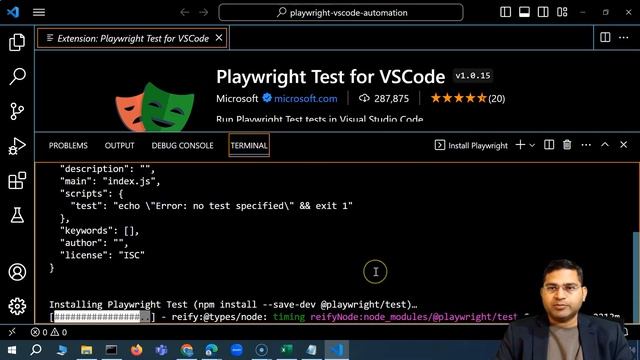 Playwright Tutorial #4 - How to Install Playwright in VS Code смотреть онлайн