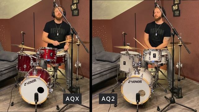 SONOR - AQX Jungle Set Vs. SONOR AQ2 Safari Set Comparison