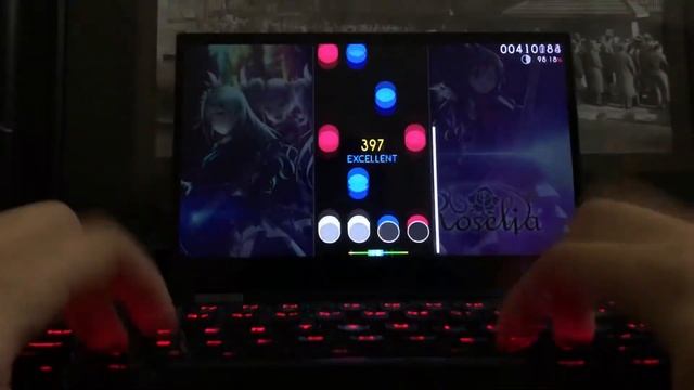 Osu!mania: Bad Apple - Roselia смотреть онлайн