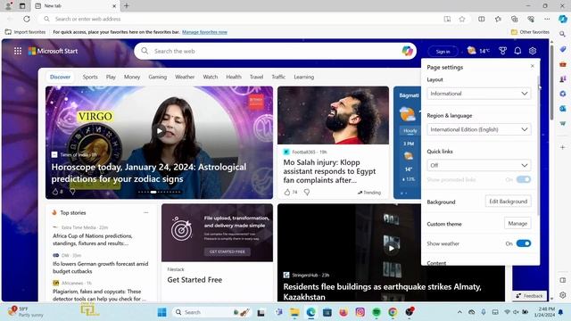 How to Remove News Feed on Microsoft Edge? Turn Off My Feed on Microsoft Edge смотреть онлайн