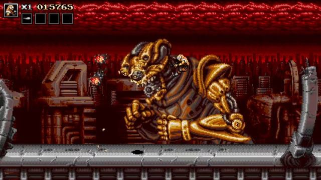 Blazing Chrome juego de 16 bits estilo Contra de Konami смотреть онлайн