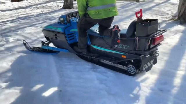 Köp Snöskoter Lynx Cobra Grand Touring med elstart på Klaravik смотреть онлайн