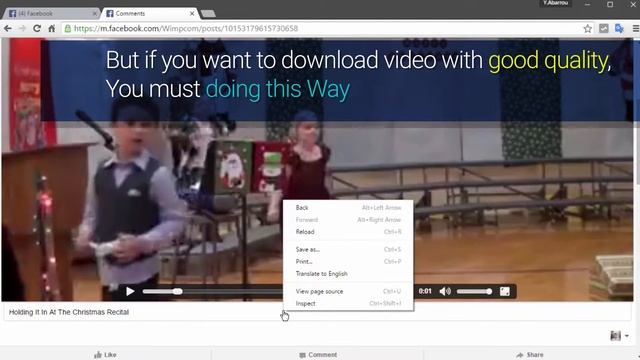 How To Download Videos Facebook from Chrome Browser (2016) смотреть онлайн