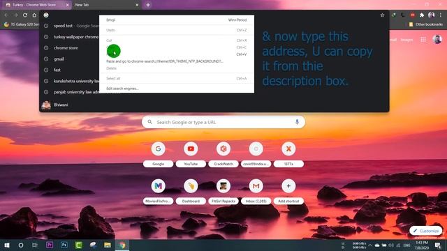 How to Extract wallpaper from Google chrome theme смотреть онлайн