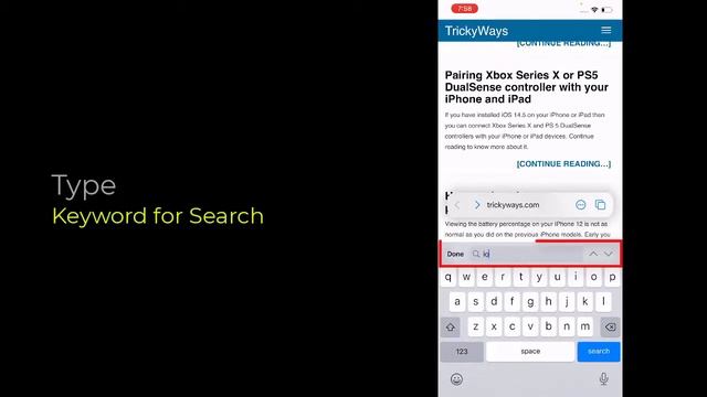 How to Search for Specific Text in a Webpage on Safari iPhone or iPad смотреть онлайн