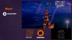 Beauty and the Beast (2017) end credits (Freeform live channel)