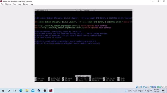 Tutorial install debian 10 di virtual box смотреть онлайн