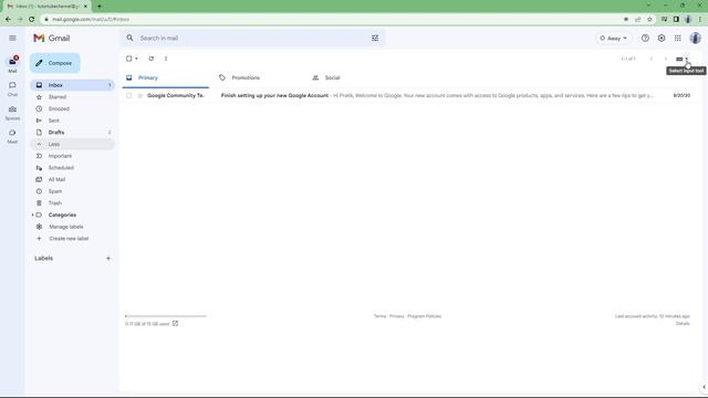 Gmail Tutorial - Lesson 1 - Gmail Interface смотреть онлайн