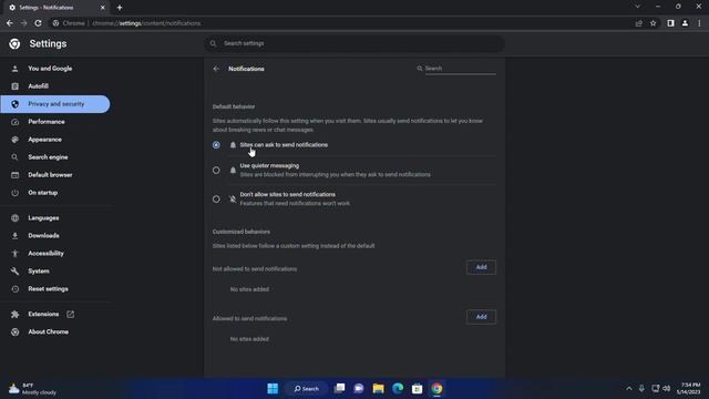 Google Chrome Site Settings - Stop unwanted notifications from Google Chrome Web Browser [2023] смотреть онлайн