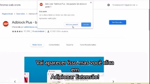 Tutorial de como baixar o AdBlock Plus bloqueador de anúncios grátis!! (100% funcional) смотреть онлайн