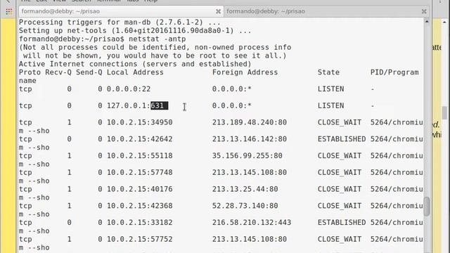 Comandos iniciais linux - parte 11 смотреть онлайн