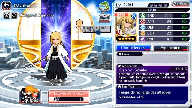 BLEACH BRAVE SOULS : PACK DEBUTANT ET INVOCATIONS DE TICKETS смотреть онлайн