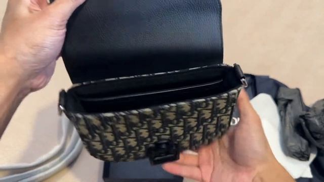 DIOR Saddle Pouch With STRAP Unboxing [$1,750]