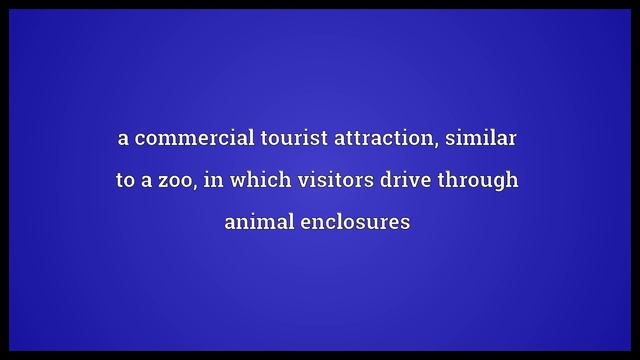 Safari park Meaning смотреть онлайн