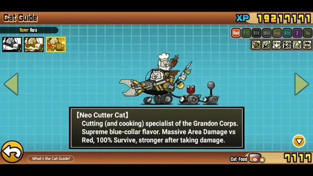 Cutter Cat True Form - Neo Cutter Cat / Fish Griller Cat / Red Bullet Train - The Battle Cats 10.6 смотреть онлайн