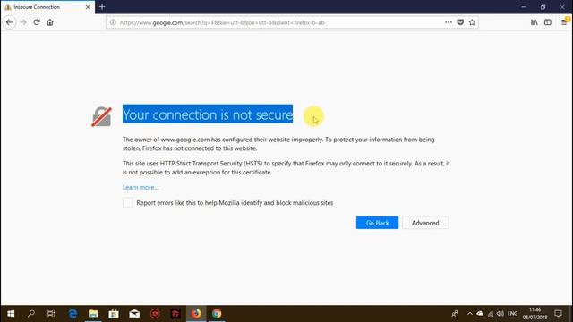 CARA MENGATASI MOZILLA BERMASALAH "YOUR CONNECTION IS NOT SECURE" смотреть онлайн