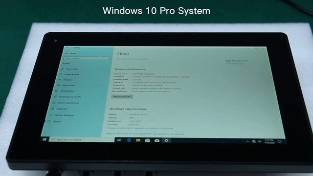 10.1 inch FULL IP67 1000nits Windows 10 Panel PC смотреть онлайн