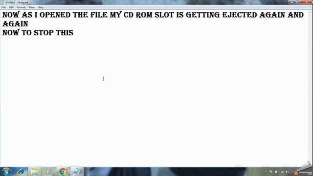 Create a Harmless funny CD ROM virus смотреть онлайн