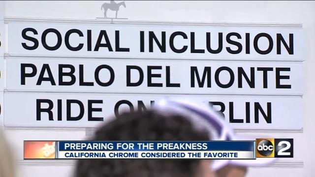 California Chrome owners happy with third post position смотреть онлайн