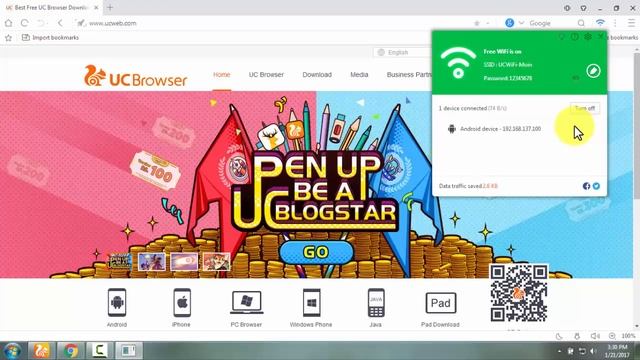 How to Use Internet in Phone without Router Use Uc Browser 2017 no need other software смотреть онлайн