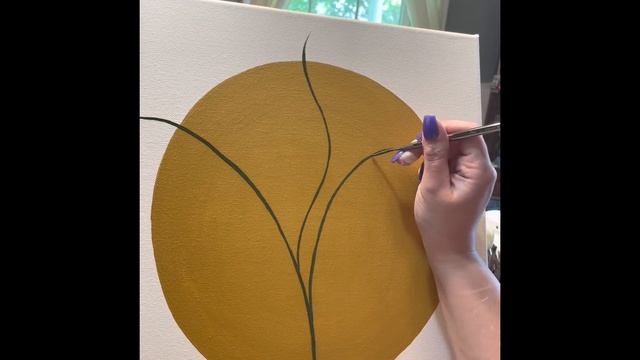 Easy boho painting! смотреть онлайн