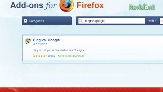 Firefox: Compare Bing and Google Search Engine Results - Tekzilla Daily Tip смотреть онлайн