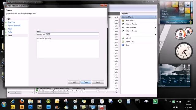 How to open ports in Windows 7 2013 - YouTube смотреть онлайн